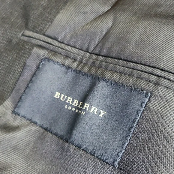 Men's 100% Wool Burberry Suit